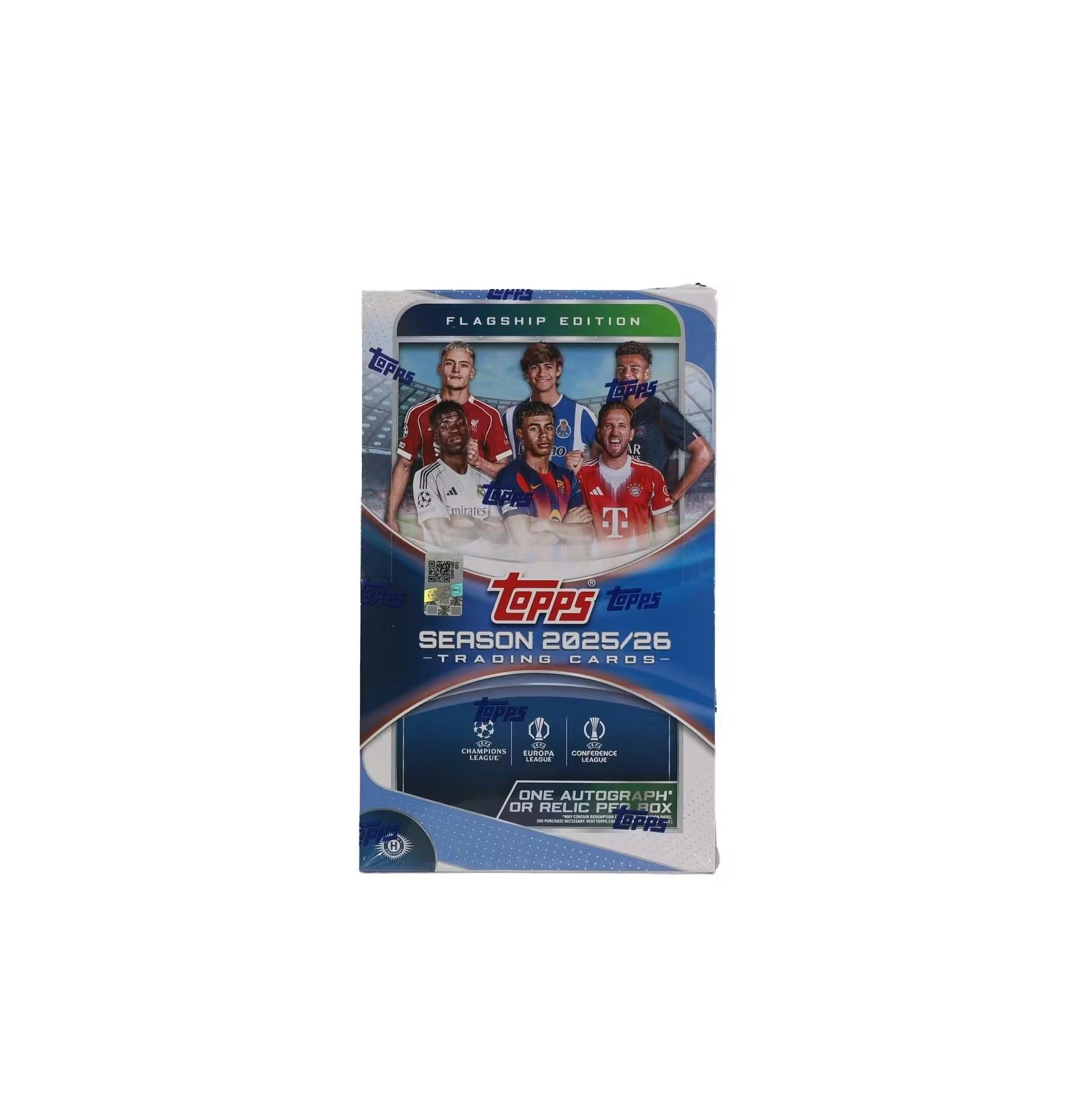 2025-26 Topps UEFA Club Competitions Soccer Hobby Box